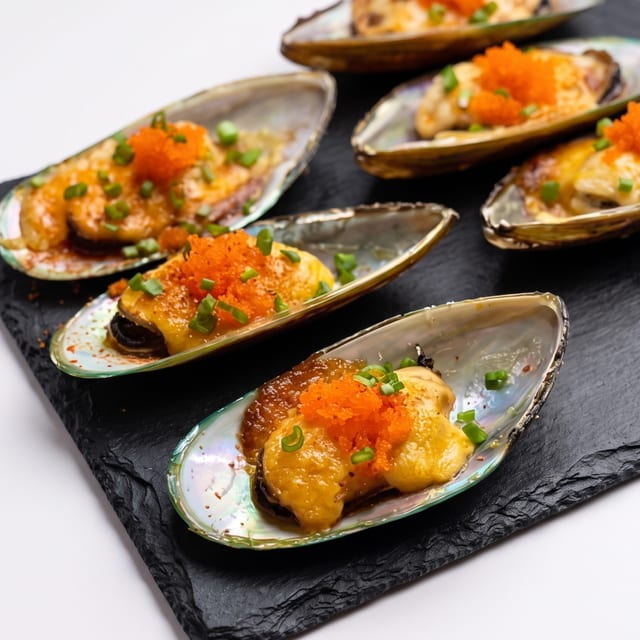 Baked Mussel.
