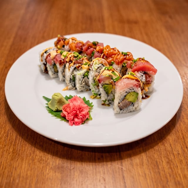 Mango Sweet Potato Roll.
