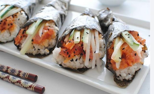 Spicy Tuna Roll.